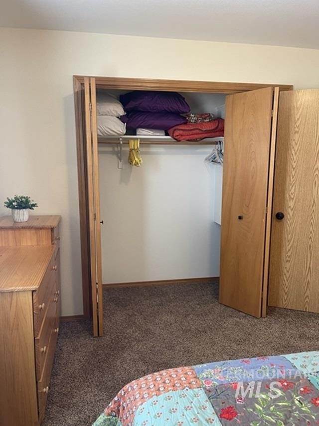 view of closet