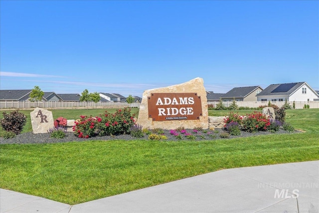 17719 Jackson Ridge Way, Nampa, ID 83687 - community / neighborhood sign with a residential view