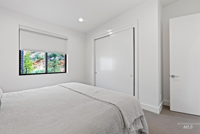 885 E Joplin Ln, Eagle, ID 83616 - bedroom with carpet flooring, recessed lighting, and a closet