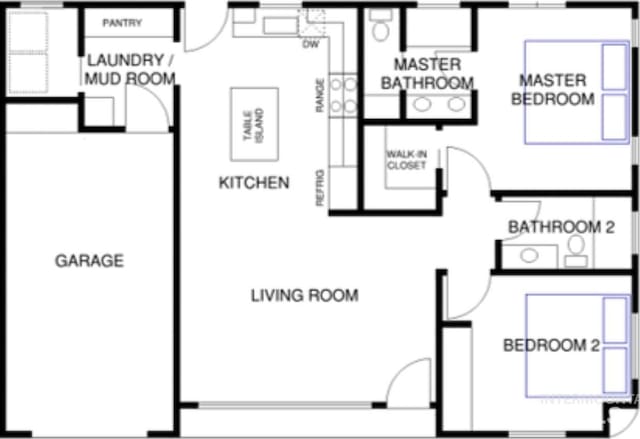 view of layout