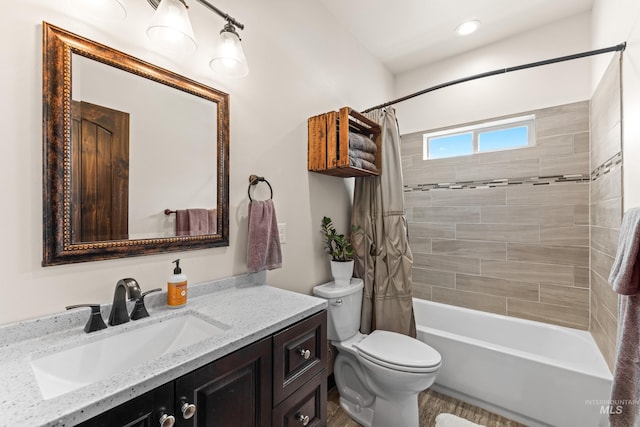 3383 Ridge Dr, Mccall, ID 83638 - full bathroom with vanity and shower / bath combo