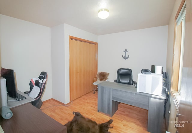 275 E Aruba, Meridian, ID 83642 - office featuring wood finished floors and baseboards