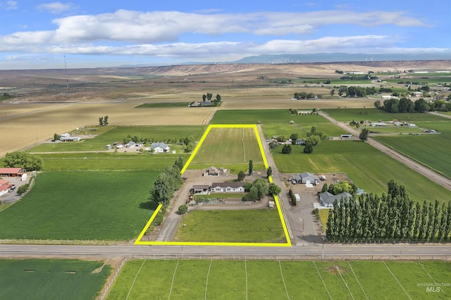 9788 Hwy 78, Hammett, ID 83627 - birds eye view of property with a rural view and a mountain view