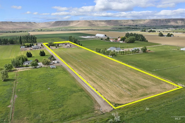9788 Hwy 78, Hammett, ID 83627 - drone / aerial view with a rural view and a mountain view