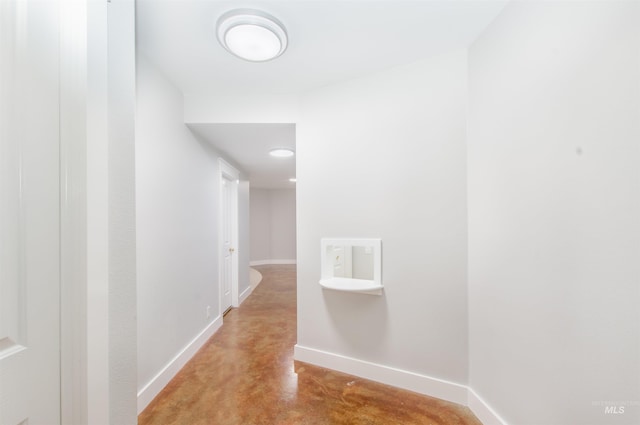 6174 N Queensbury Pl, Boise, ID 83713 - hall featuring concrete flooring and baseboards