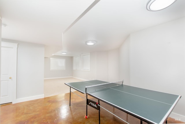 6174 N Queensbury Pl, Boise, ID 83713 - playroom with baseboards and finished concrete floors