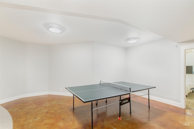 6174 N Queensbury Pl, Boise, ID 83713 - game room with finished concrete flooring and baseboards