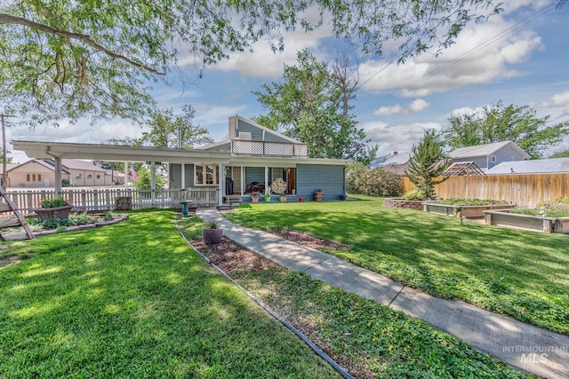 300 N 10th St, Payette, ID 83661 - back of house with a garden and a porch