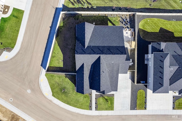 drone / aerial view
