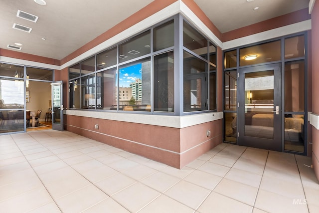 reception area featuring visible vents