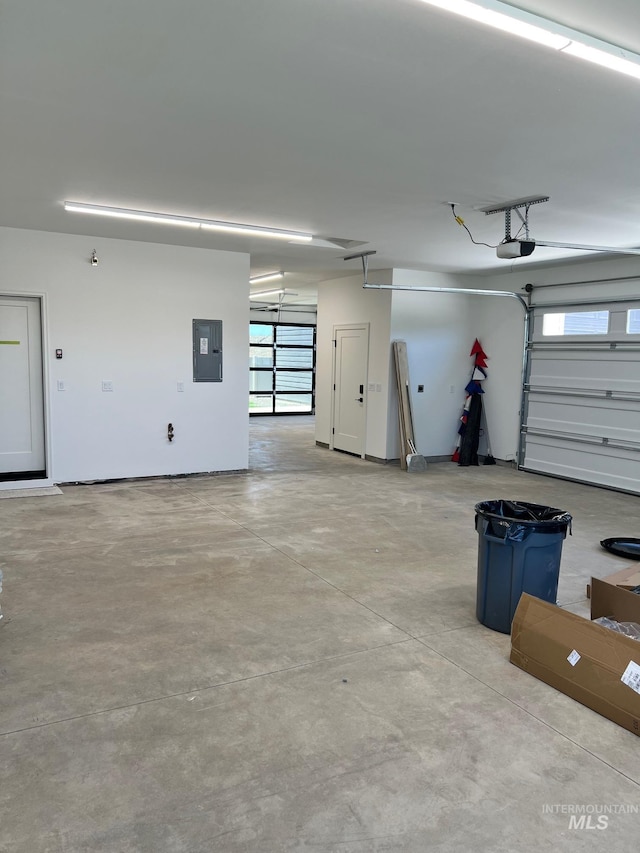 3075 N Costa Madera Ave, Star, ID 83669 - garage with electric panel and a garage door opener