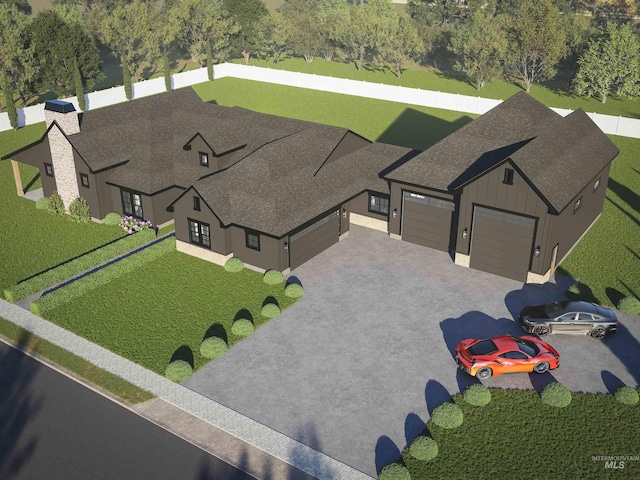 3075 N Costa Madera Ave, Star, ID 83669 - aerial view of property and surrounding area