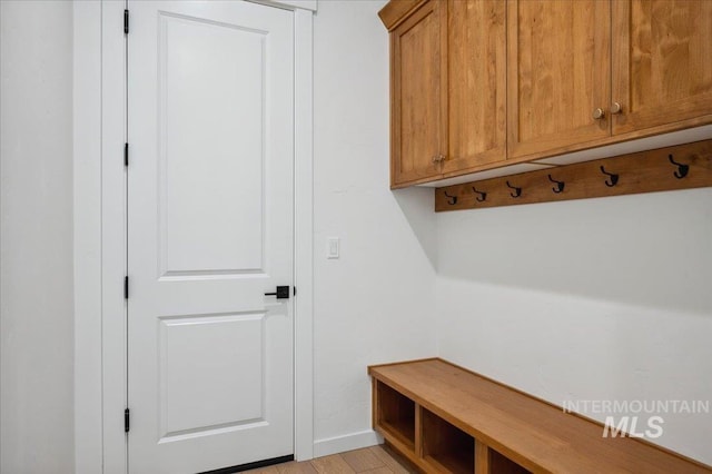 5351 W Mcnair St, Meridian, ID 83646 - mudroom featuring baseboards