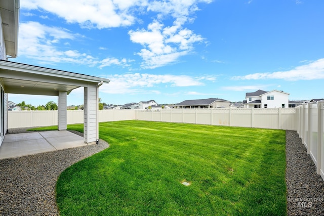 12510 W Wild Thistle Dr, Star, ID 83669 - view of yard featuring a patio and a residential view