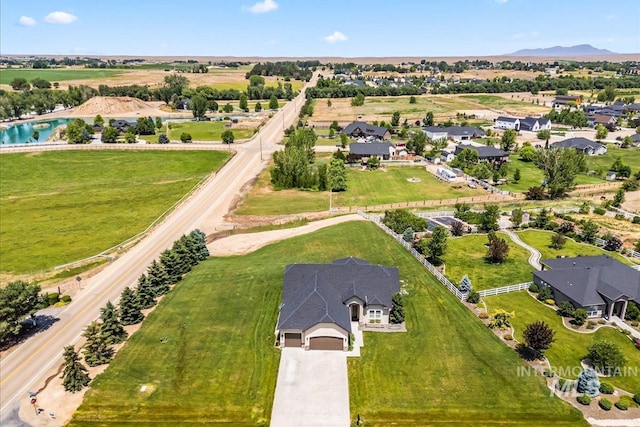 9968 Moon Shadow Ct, Middleton, ID 83644 - aerial view of property and surrounding area with nearby suburban area