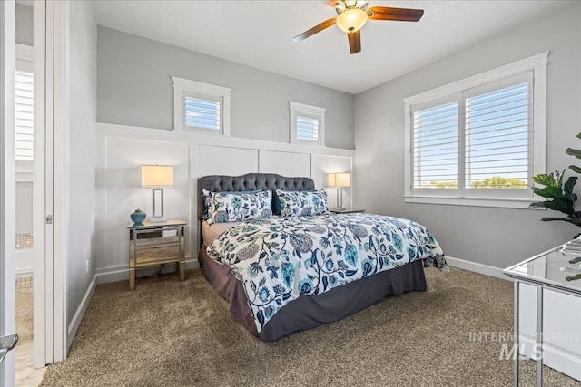 9968 Moon Shadow Ct, Middleton, ID 83644 - bedroom featuring carpet flooring and a ceiling fan