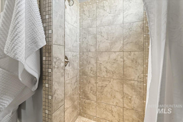 9968 Moon Shadow Ct, Middleton, ID 83644 - bathroom featuring tiled shower