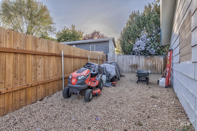 455 Farber Dr, Payette, ID 83661 - view of yard featuring a fenced backyard