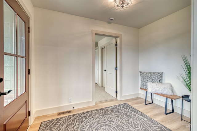 3131 Fuller Rd, Emmett, ID 83617 - foyer with light wood-style flooring and baseboards