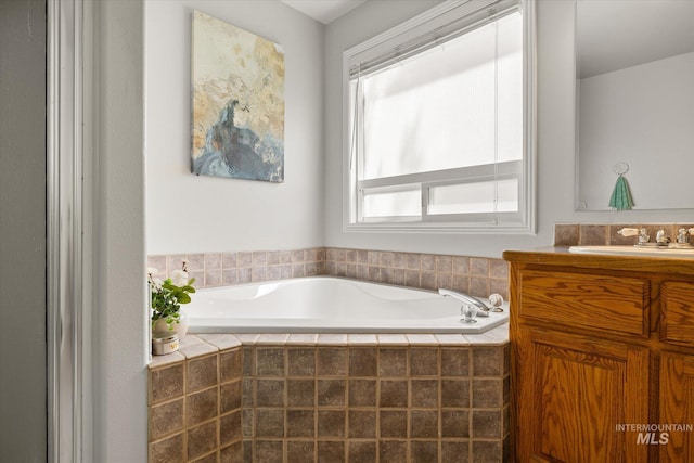 3011 S Montego Way, Nampa, ID 83686 - full bathroom with vanity and a bath