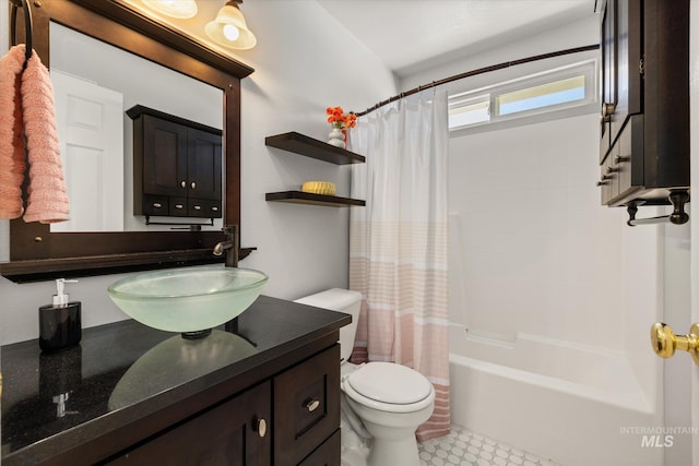 3011 S Montego Way, Nampa, ID 83686 - full bath with vanity, toilet, and shower / bath combo