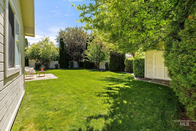 3011 S Montego Way, Nampa, ID 83686 - view of yard with a patio