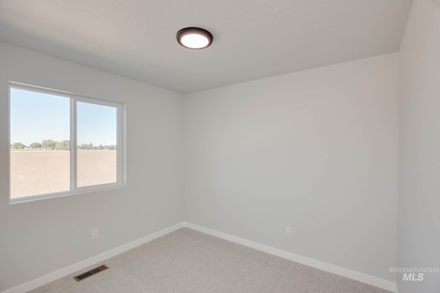 carpeted empty room with a wealth of natural light