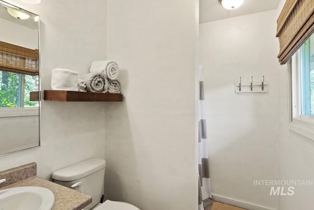 114 Par Dr, Cascade, ID 83611 - bathroom with toilet and vanity