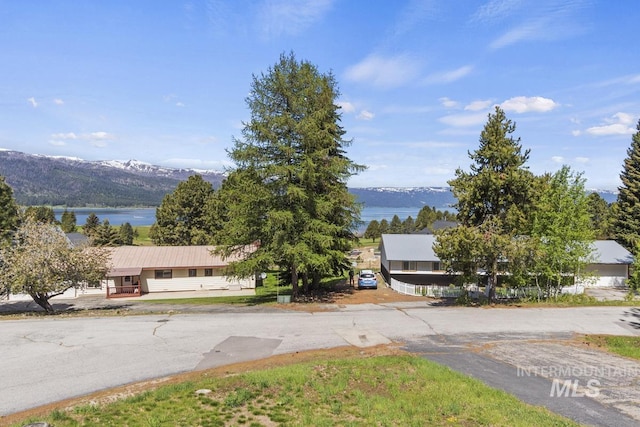 114 Par Dr, Cascade, ID 83611 - view of front of property featuring a water and mountain view