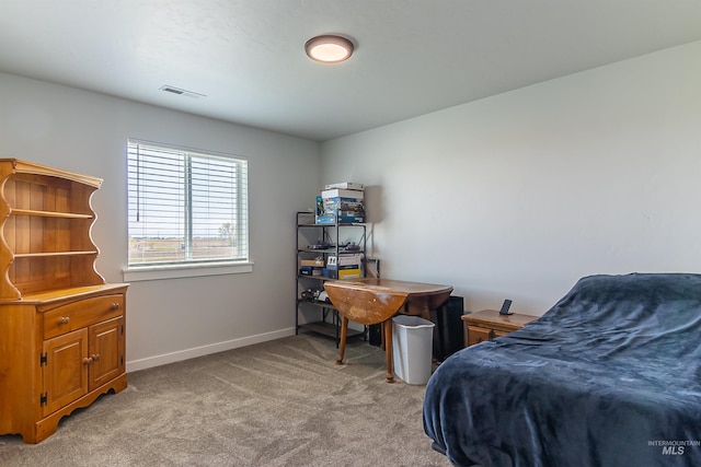 3539 W Zarea Dr, Meridian, ID 83642 - bedroom featuring visible vents, baseboards, and light carpet