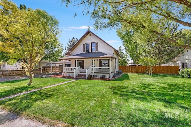 712 Yakima Ave, Filer, ID 83328 - back of property with covered porch