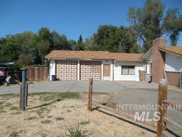 view of ranch-style home