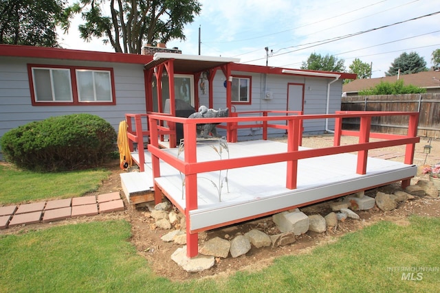 7644 W Cambridge Dr, Boise, ID 83704 - view of deck