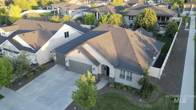 495 W Tall Prairie Dr, Meridian, ID 83642 - aerial view of residential area