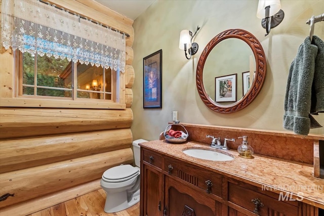 1533 Pine Lakes Ranch Dr, Cascade, ID 83611 - bathroom with vanity and wood finished floors