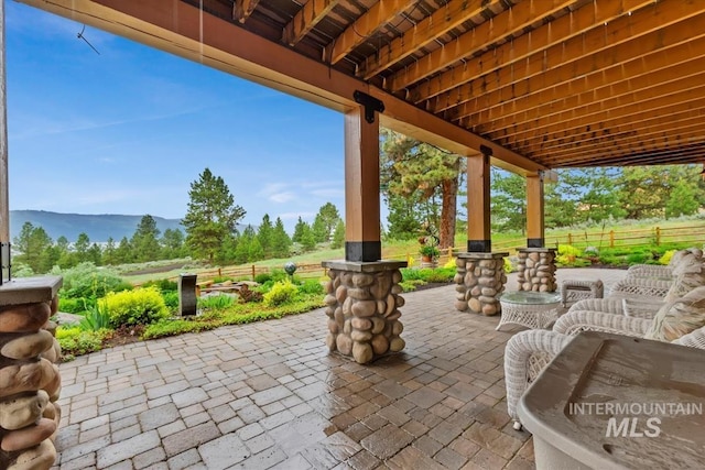 1533 Pine Lakes Ranch Dr, Cascade, ID 83611 - view of patio