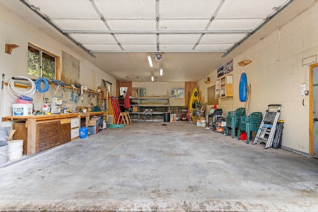 881 Sheila, Mccall, ID 83638 - garage featuring a workshop area