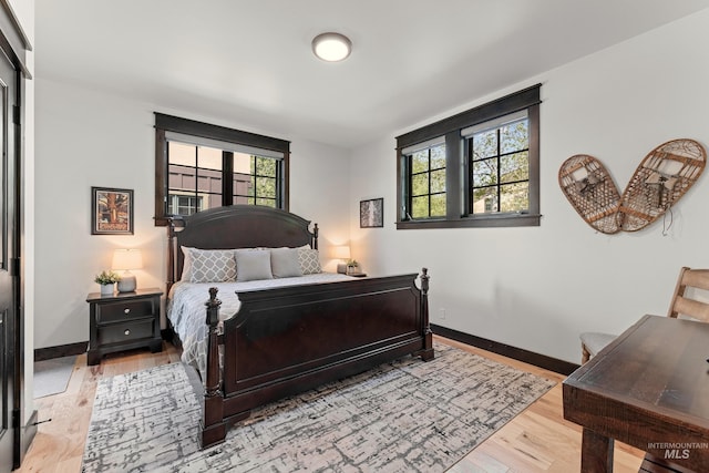 1520 Roosevelt Ave, Mccall, ID 83638 - bedroom with baseboards and wood finished floors