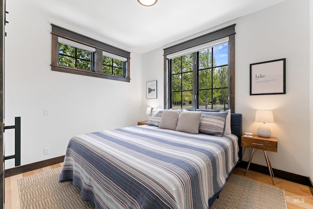 1520 Roosevelt Ave, Mccall, ID 83638 - bedroom with baseboards and wood finished floors