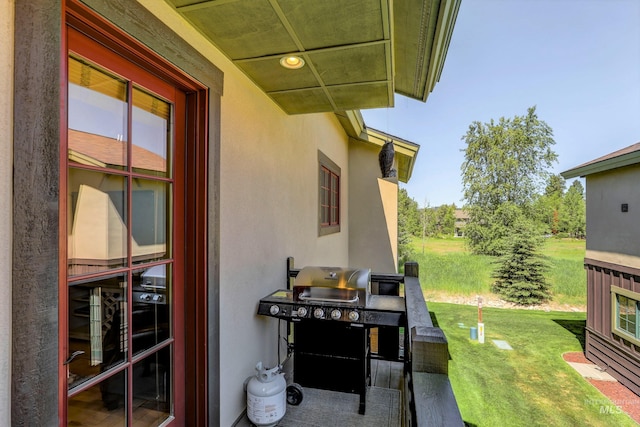 1520 Roosevelt Ave, Mccall, ID 83638 - view of patio / terrace with grilling area
