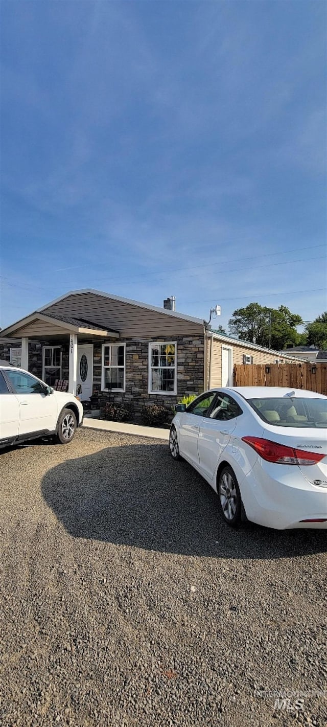 view of ranch-style house