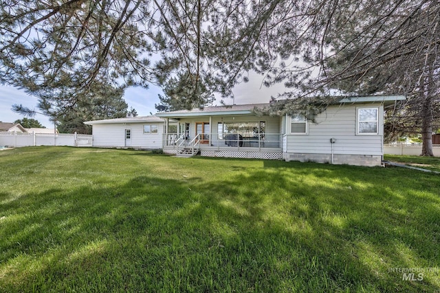 2371 SW 2nd Ave, Ontario, OR 97914 - back of property featuring a porch