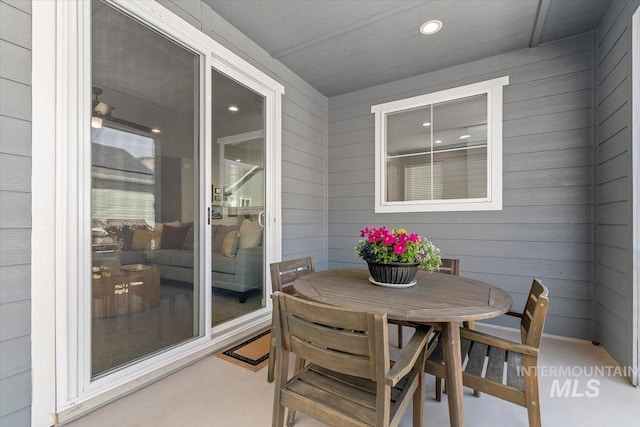 4153 E Raincloud Ln, Boise, ID 83716 - view of patio featuring outdoor dining space