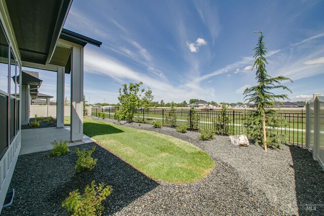 3496 W Parodin St, Eagle, ID 83616 - view of yard featuring a patio area