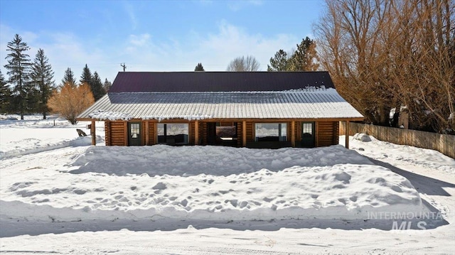 view of cabin