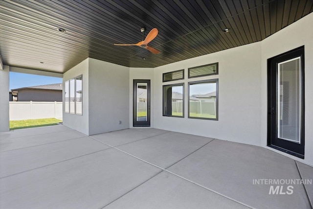 1967 Red Rock Way, Twin Falls, ID 83301 - view of patio / terrace featuring ceiling fan
