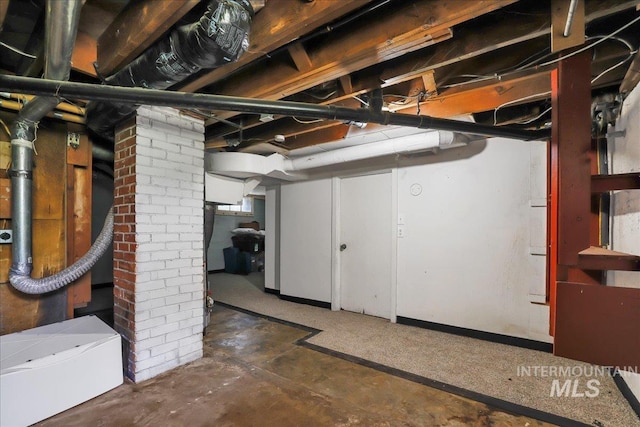 202E 2nd St, Shoshone, ID 83352 - view of unfinished basement