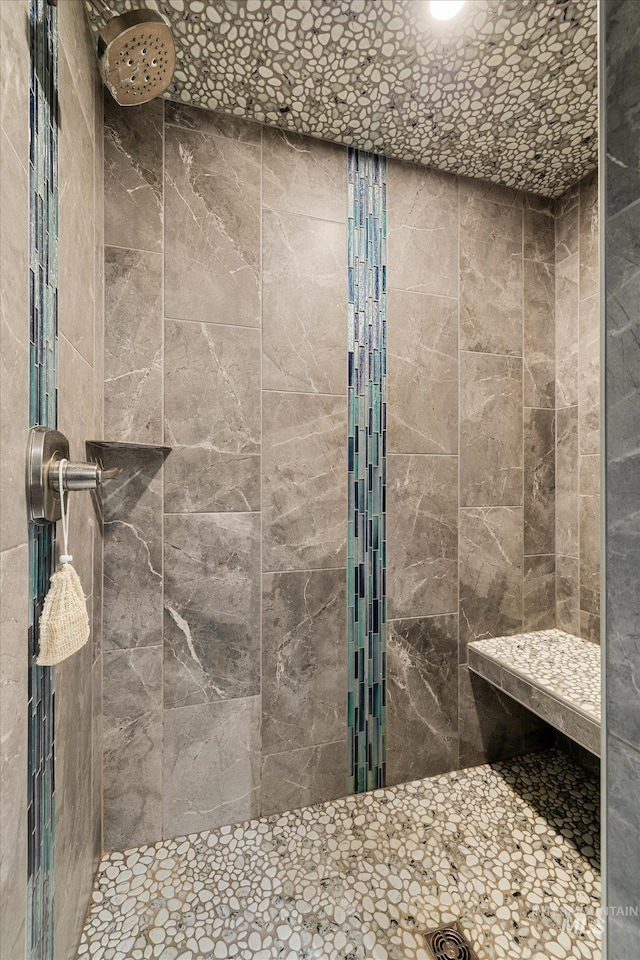 1814 N Rosedust Dr, Kuna, ID 83634 - bathroom featuring tiled shower