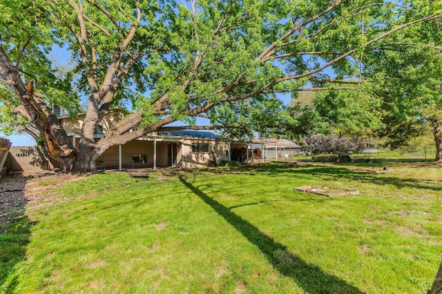 3709 11th St, Lewiston, ID 83501 - view of yard featuring fence