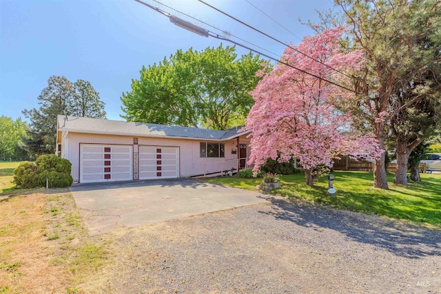 3709 11th St, Lewiston, ID 83501 - single story home featuring a garage, driveway, and a front yard